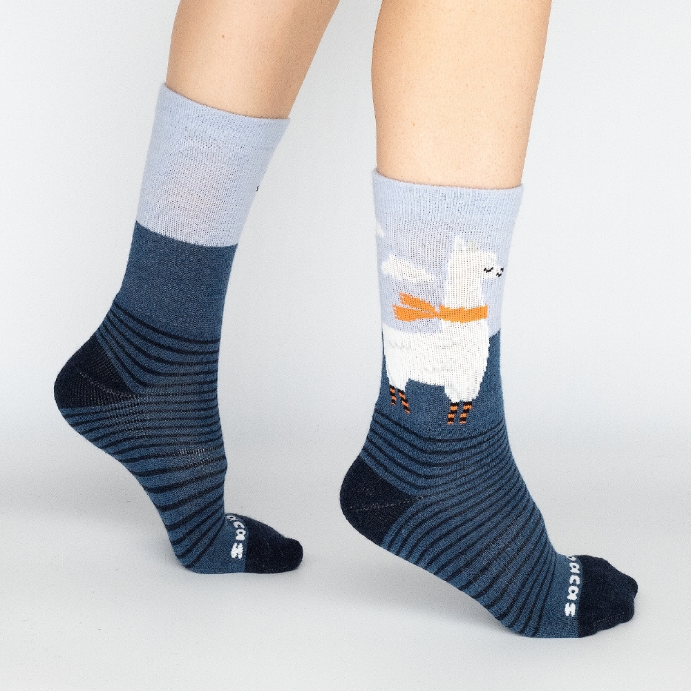 Pacas Womens Heavy Crew Sock Medium/Large.